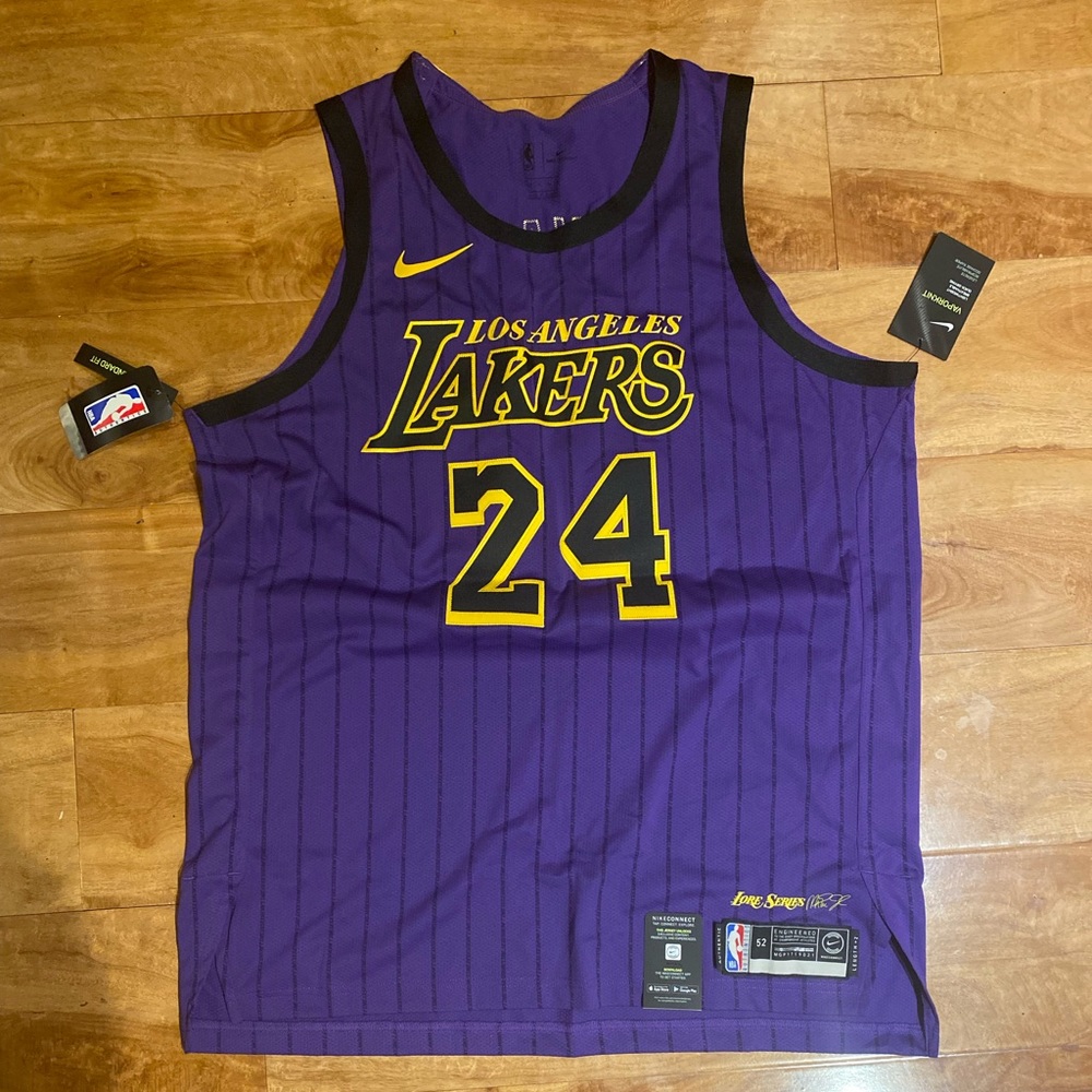 Authentic Kobe Bryant Lakers Jersey Lore Series Kobe #24